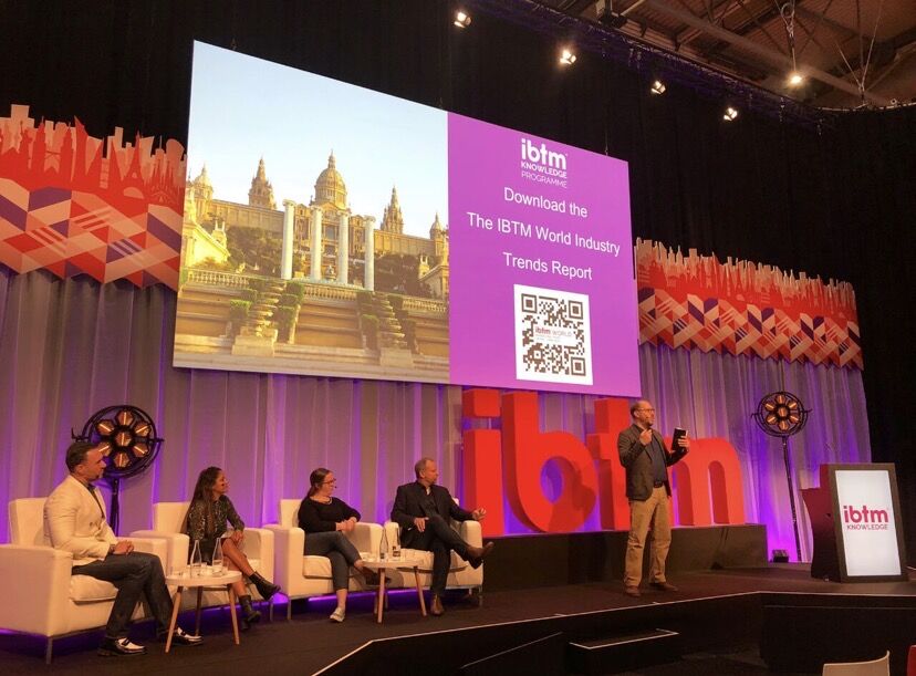 What is it like to be at IBTM for the first time?